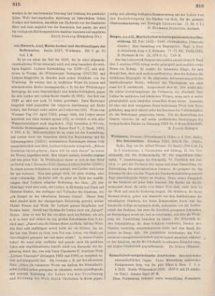 316-317 [Rezension] Byzantinisch-neugriechische Jahrbücher ; I. 3. u. 4. Heft ; 1920