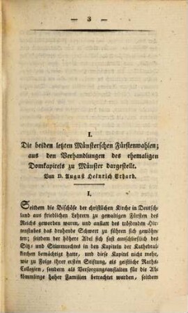 Allgemeines Archiv für die Geschichtskunde des Preußischen Staates. 15, 15. 1834