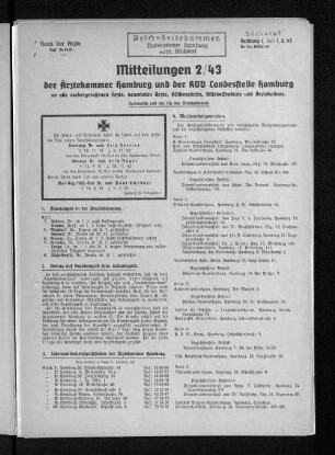 3. Lebensmittelprüfstellen der Ärztekammer Hamburg.
