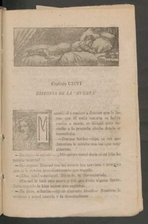 Capítulo CXCVI - Historia de la "muerta"