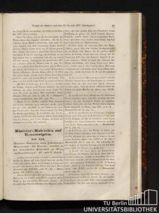 Miniatur-Malerein auf Manuscripten