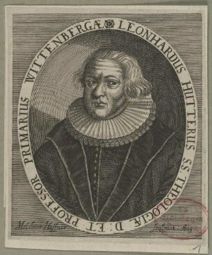 Bildnis des Leonhardus Hutterus
