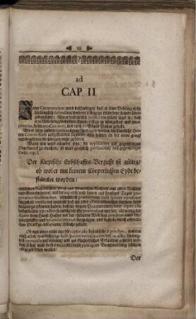 ad CAP. II.