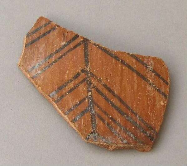 Fragment of a clay vessel