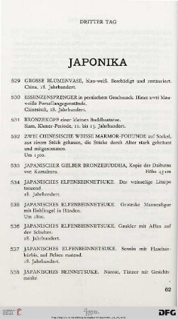 Japonika (Nr. 529-547)