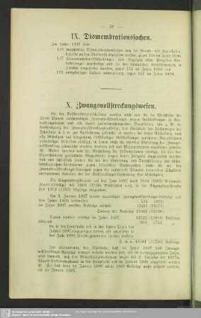 IX. Dismembrationssachen
