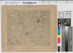 Karte des Deutschen Reiches [Ausgabe A]. 378. Krefeld LF 24° B 51°15'. Herausgegeben von der Kartogr. Abtheilung der Kgl. Preuss. Landes-Aufnahme 1896 / Aufgenommen von der Topogr. Abtheilung der Kgl. Preuss. Landes-Aufnahme 1892 / Plankammer der Königl. Preuss. Landes-Aufnahme