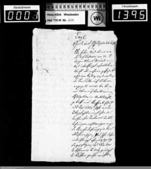 . 1722: Januar 1722