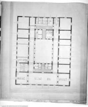 Grundriss des zweiten Obergeschosses