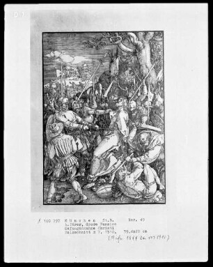 Große Passion, Apokalypse und Marienleben — Große Passion — Gefangennahme Christi