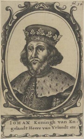 Bildnis des Iohan, König von England