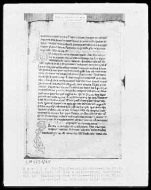 Bernhardus, Sermones quadragesimales — Initiale V und Initiale S, Folio 56 recto