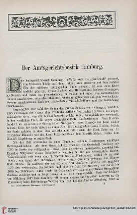 Der Amtsgerichtsbezirk Camburg