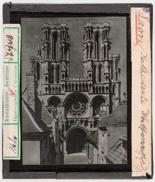 Laon: Kathedrale, Westfassade