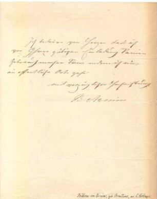 Korrespondenz von Bettina von Arnim an Carl Fortlage