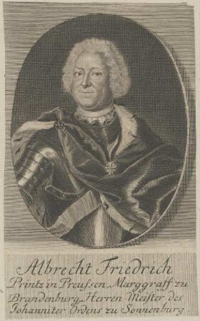 Bildnis des Albrecht Friedrich