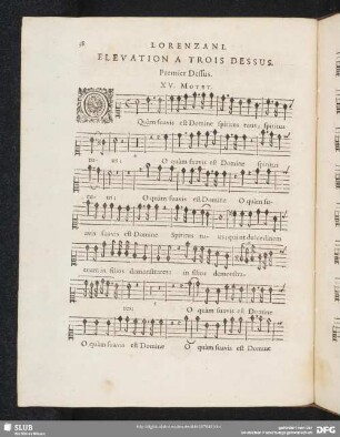 XV. O quam suavis est