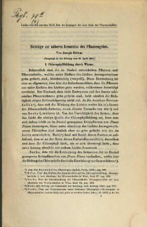 Separatabdrücke aus den Sitzungsberichten der K. Akad. d. Wiss. in Wien-math.-raturw. Classe, 4
