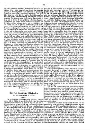 Über das französische Schulwesen (Schluß)