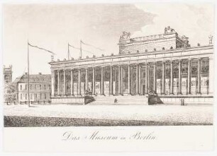 Altes Museum auf der Museumsinsel, Berlin: Perspektivische Ansicht