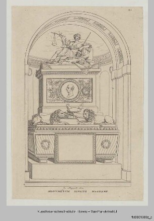 Grabmäler der Certosa von Bologna : Grabmal für Ignazio Magnani