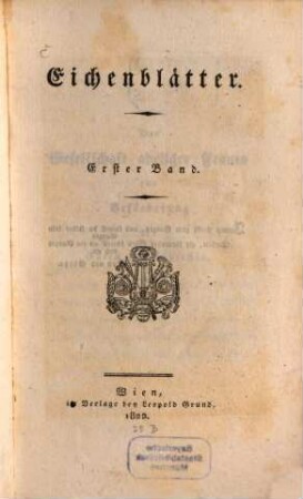 Eichenblätter, 1