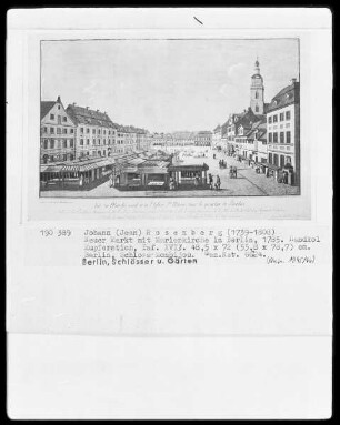 Berlin, Neuer Markt mit Marienkirche