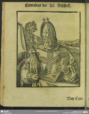 Cunradus der 26. Bischoff