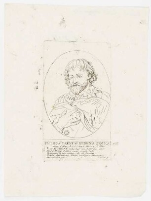 Bildnis des Petrus Paulus Rubens