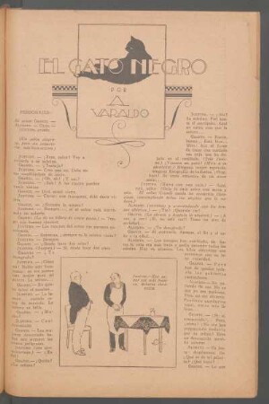 El gato negro : Ilustró Antonio Ottone