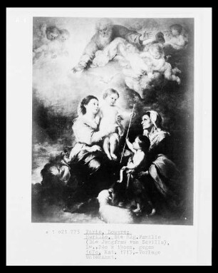 Die Heilige Familie / Madonna von Sevilla