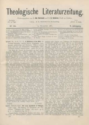 561 [Rezension] Schaff, Ph., A Dictionary of the Bible: including biography, natural history, geography, topography, archaeology and literature