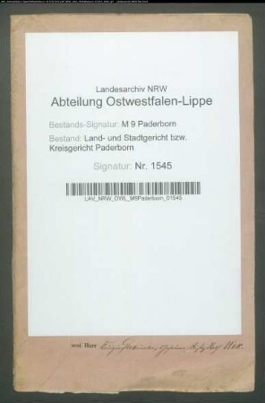 Erblasser: Schmidt, Meinolph: