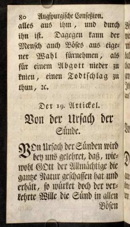 80-92, der 19. Artickel.-Der 20. Artickel.