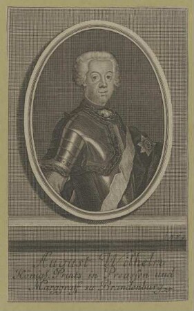 Bildnis des August Wilhelm, Prinz von Preußen