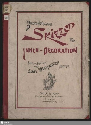 1: Brauchbare Skizzen : Plafonds, ornamentale und figurliche Decoration etc.