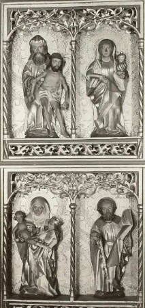 Die Heilige Maria Magdalena, Gnadenstuhl und Madonna