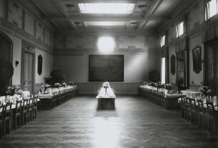 Dresden-Neustadt, Marienallee. Infanterieschule der Reichswehr, Offizierskasino (1903), Speisesaal