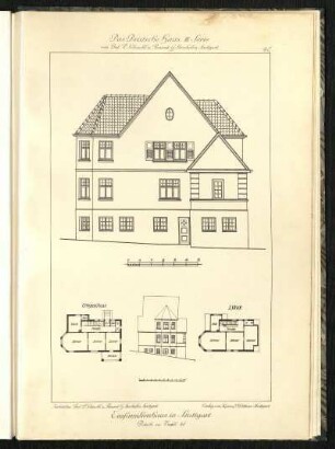 Einfamilienhaus in Stuttgart, Details zu Tafel 47.