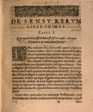 De sensu rerum et magia ... : libri IV ...