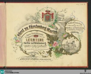 Fürst zu Fürstenberg-Marsch - Don Mus.Ms.Ded. 82 : winds; C