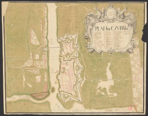 Plan de Cüstrin
