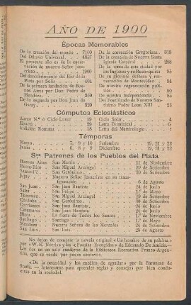 S.os patrones de los pueblos del Plata