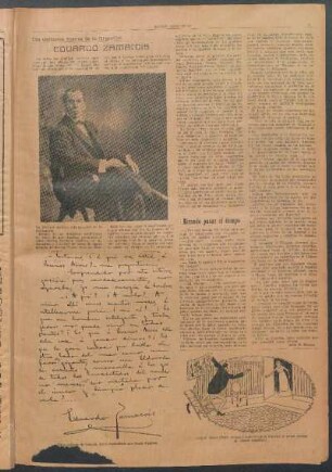 Los visitantes ilustres de la Argentina : Eduardo Zamacois