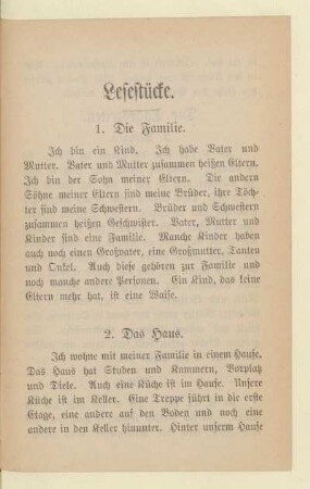 Lesestücke