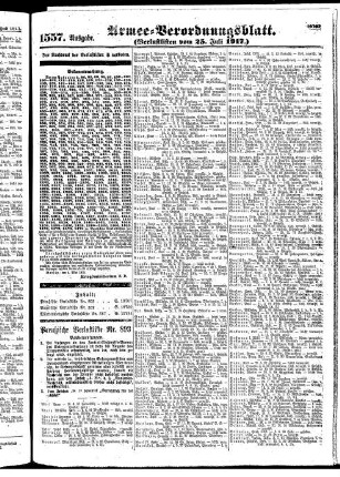 1557.Ausgabe. Mittwoch, 25. Juli 1917