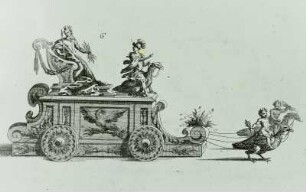 Jupiter (Herr Oberküchenmeister von Reibold) und Ganymed (Herr von Schöning)