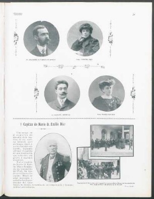 † Capitán de Navío D. Emiliio Díaz
