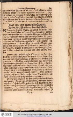 Das vier und neunzigste Capittel