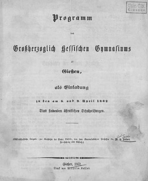 Fortsetzung und Schluß: Zur Geschichte der Stadt Alsfeld